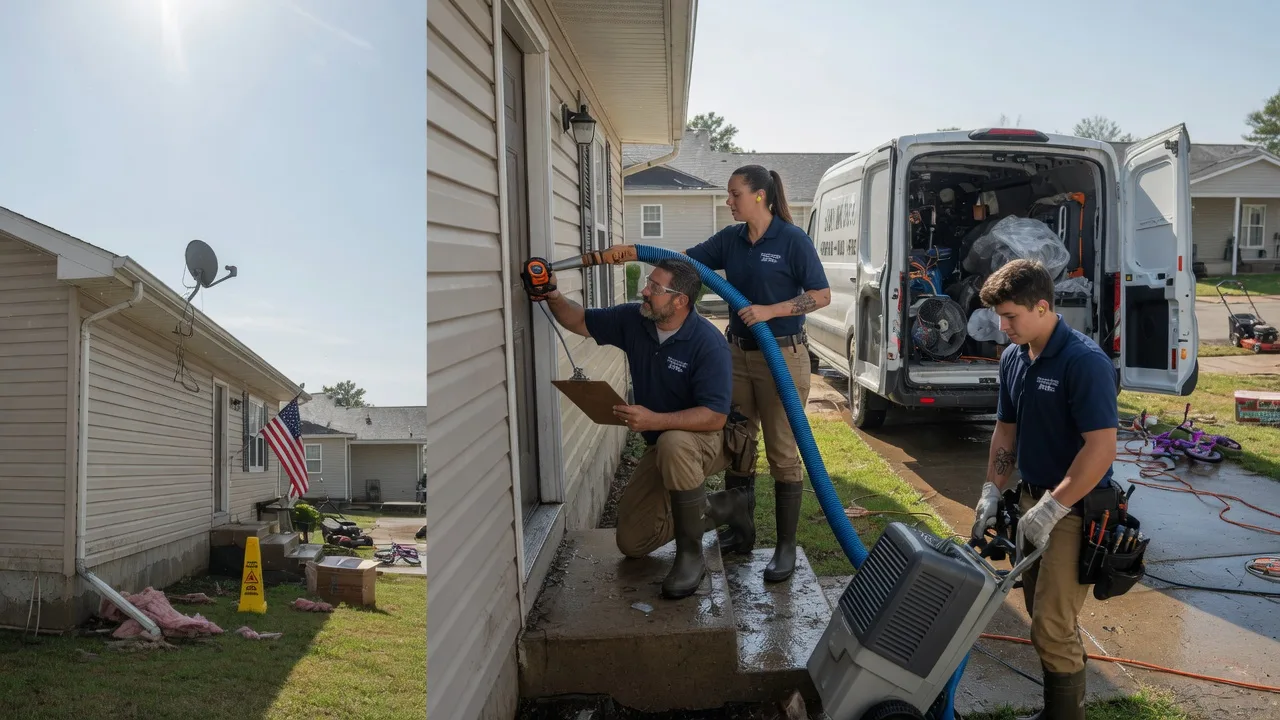 Ceiling Water Damage Restoration in Seymour, TX near me